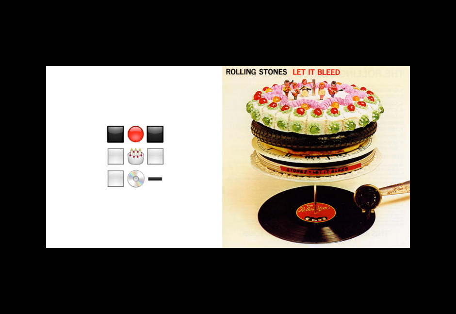 Classic Album Cover In Emoji Rolling Stone Italia
