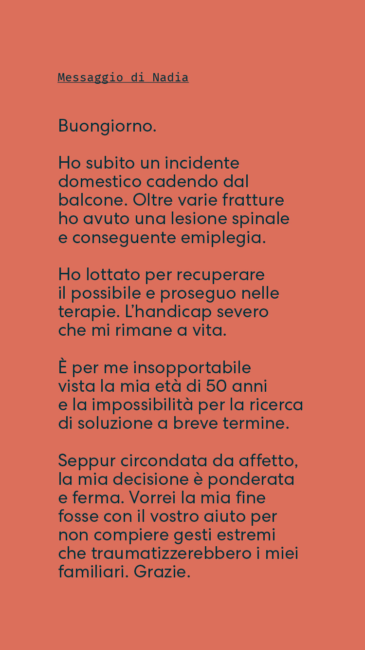 La lettera da ventimiglia parafrasi