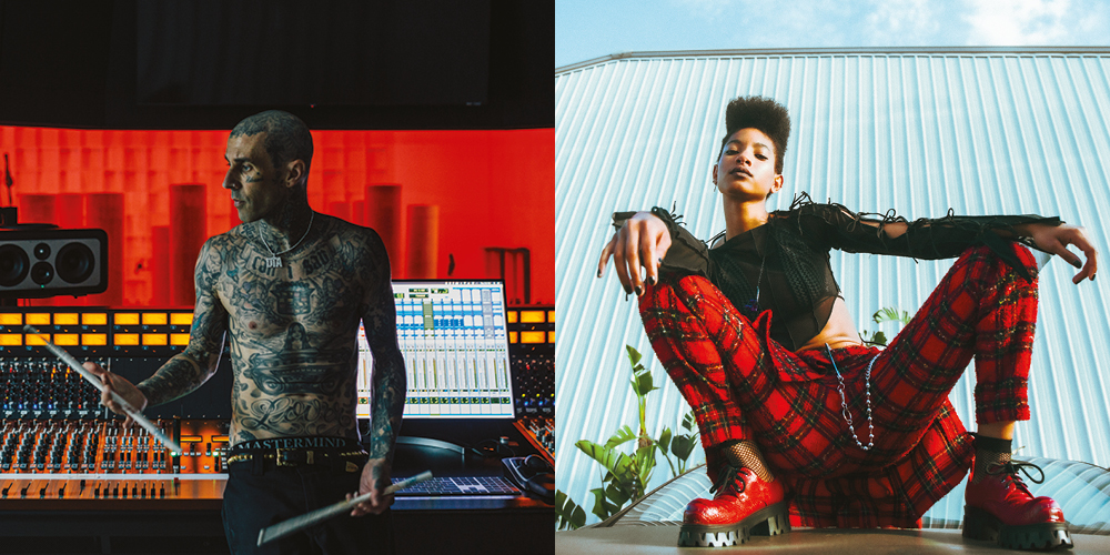 Willow & Travis Barker