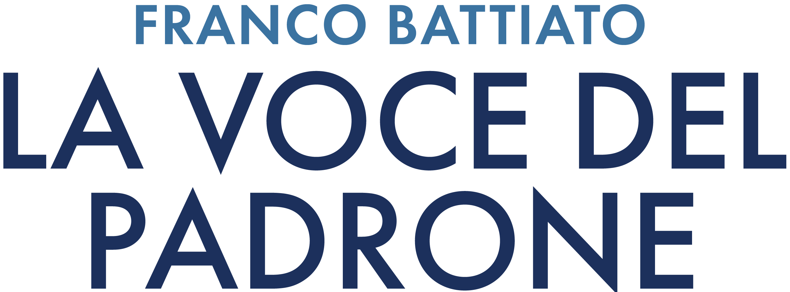 Franco Battiato - la voce del padrone