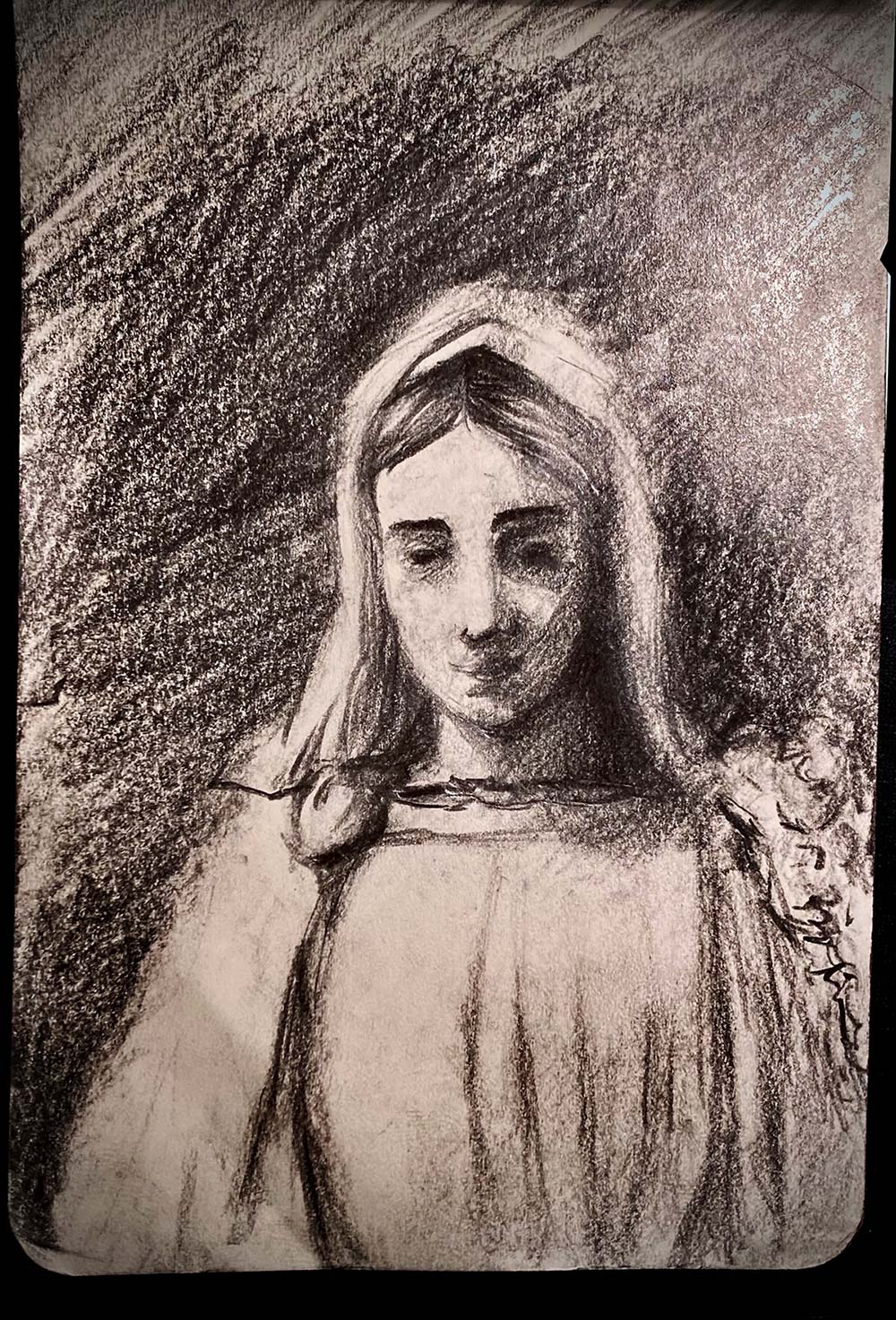 disegno madonna gabriele Micalizzi