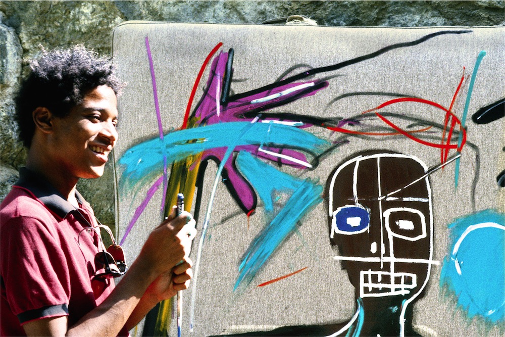 Jean Michel Basquiat. Foto: Lee Jaffe
