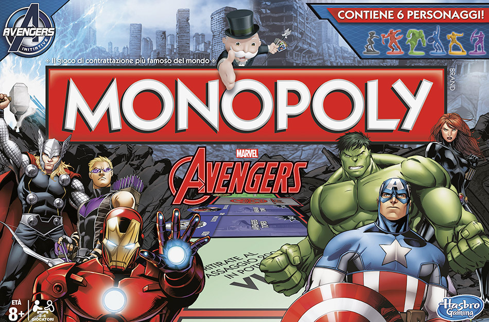 Tra i giochi: Monopoly Avengers