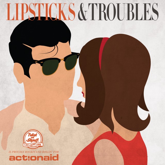 ”Lipsticks &amp; Troubles" sarà disponibile all'acquisto durante tutte le serate Twist and Shout