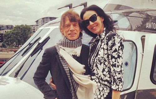 Rolling Stones: morta L'Wren Scott, compagna di Mick Jagger