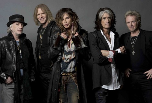 Gli Aerosmith fotografati da Ross Halfin