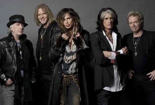 Gli Aerosmith fotografati da Ross Halfin