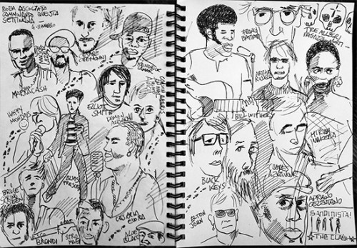 Jovanotti ascolti disegni Facebook