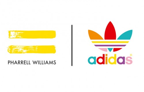 Il logo della collaborazione tra adidas e Pharrell Williams