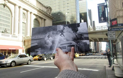 FILMography: fotogrammi di film nel mondo reale