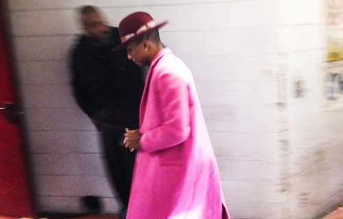 Pharrell Williams a Milano, le foto di backstage del suo live