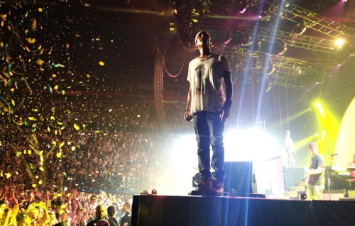 Sotto il palco di Pharrell Williams live @ Milano, foto di Federico Fornasari