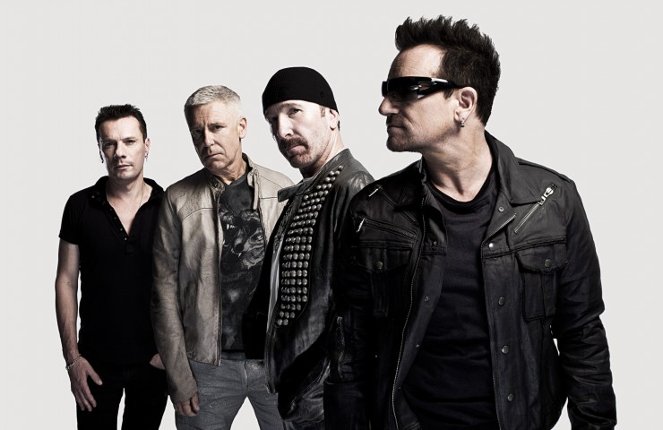 U2 fotografati da John Wright