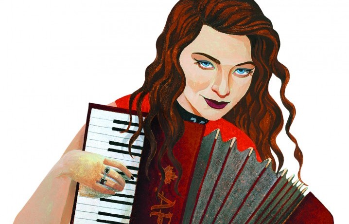 Lorde illustrata da Jody Hewgill