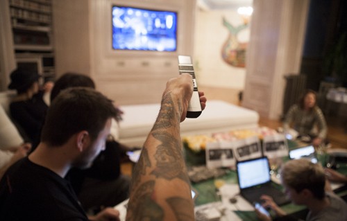 Le foto del primo Divano di Rolling Live