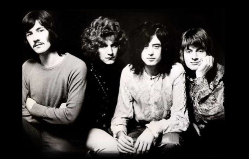 I Led Zeppelin sono Robert Plant, Jimmy Page, John Paul Jones e John Bonham