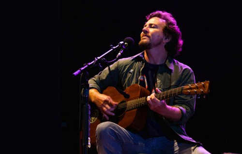Eddie Vedder dei Pearl Jam