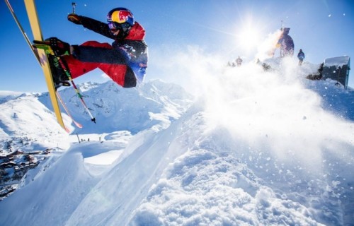 Markus Eder, sciatore freestyler dello Swatch Pro Team. È di Brunico (Bolzano), ha 23 anni