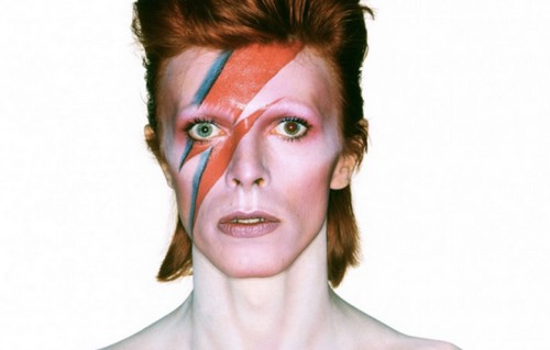 Il ritratto della locandina del film "David Bowie is", foto stampa