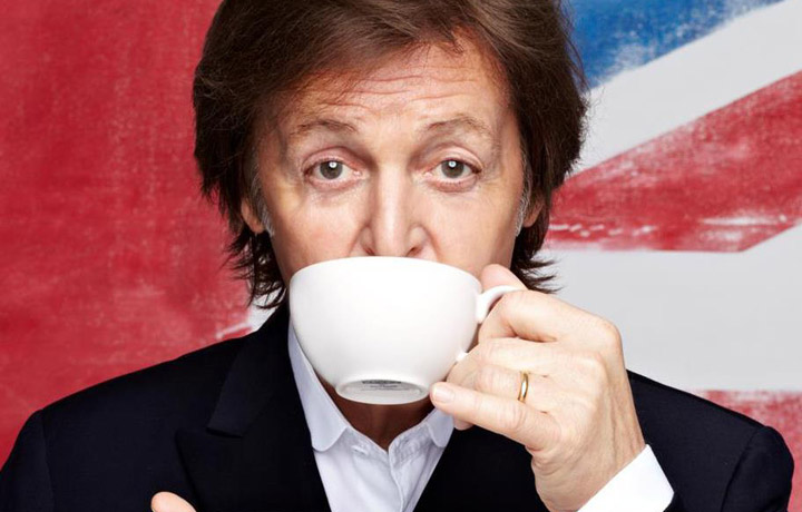 Sir Paul McCartney è ancora il numero uno della lista. Foto: Facebook