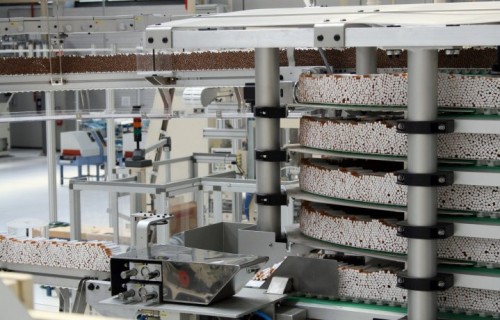 Lo stabilimento di Yesmoke a Settimo Torinese