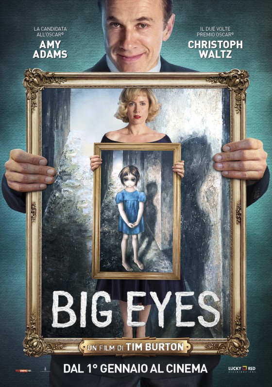 Il nuovo manifesto di "Big Eyes" di Tim Burton