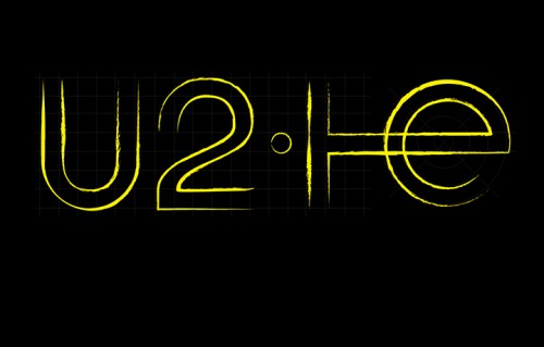 La locandina ufficiale del #U2ieTOUR