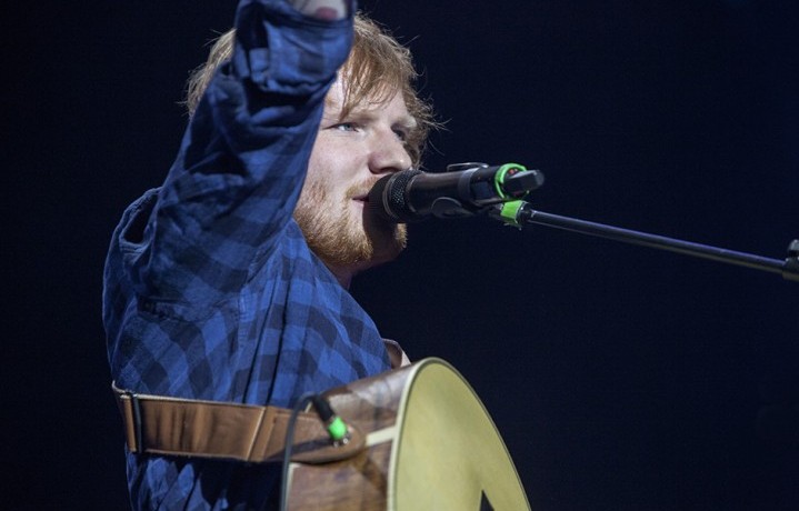 Ed Sheeran conquista Milano. <br>Solo con chitarra e voce