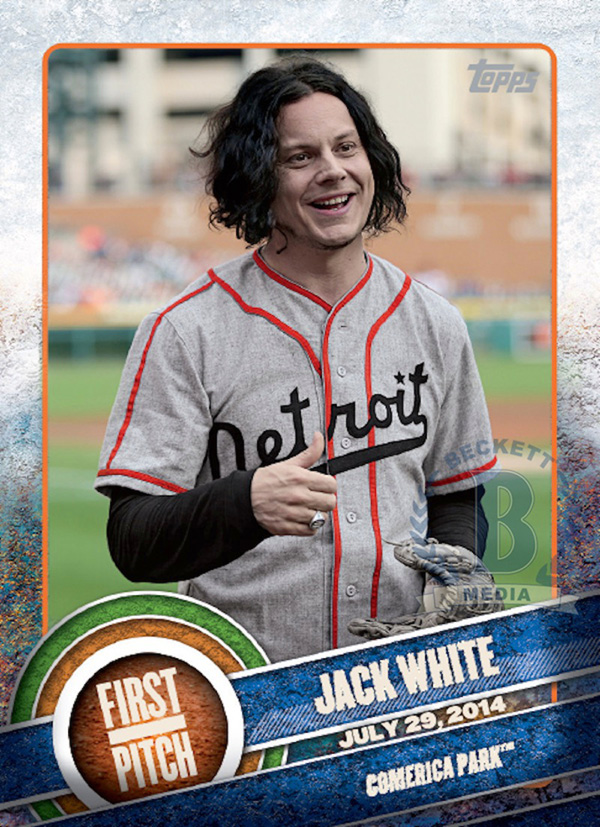  Jack White con la maglia dei Tigers Detroit