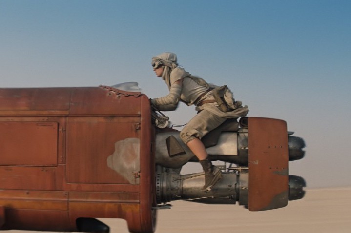 Un frame del trailer di “Star Wars: Il Risveglio della Forza”