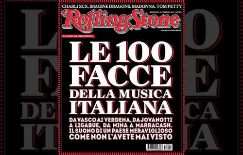 La cover del numero di febbraio di Rolling Stone