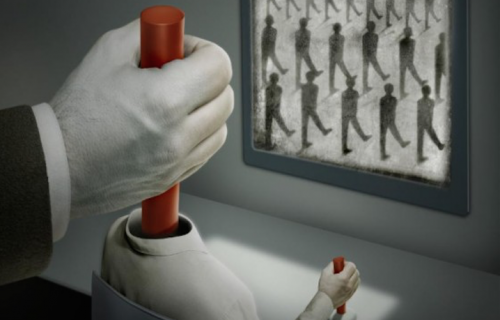 La copertina di "Drones".