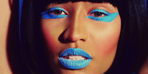 Nicki Minaj in una delle sue meravigliose espressioni