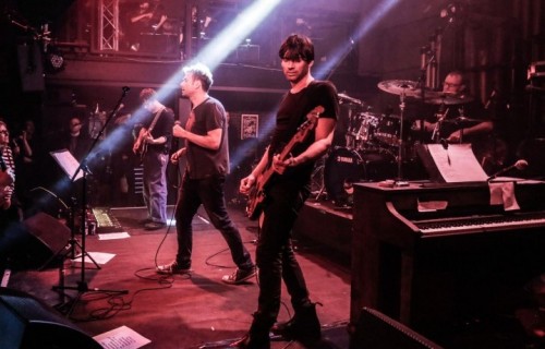 I Blur in concerto al Mode di Londra venerdì scorso.