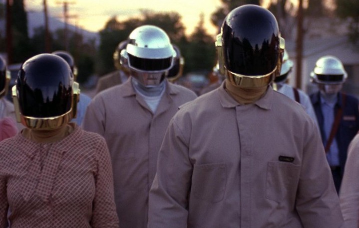 Un fotogramma di "Electroma", il film dei Daft Punk del 2006 in streaming esclusivo su Tidal.