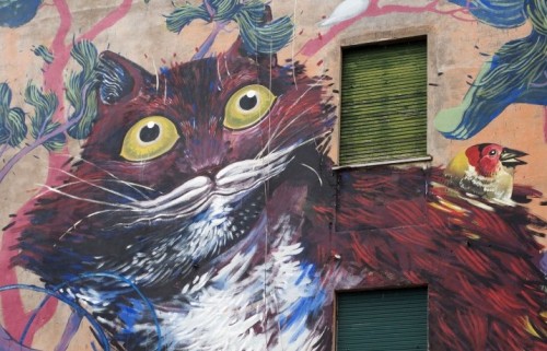 Hitnes, Senza Titolo, 2015 - polittico (6 muri) - dettaglio 2 - foto Giorgio Benni