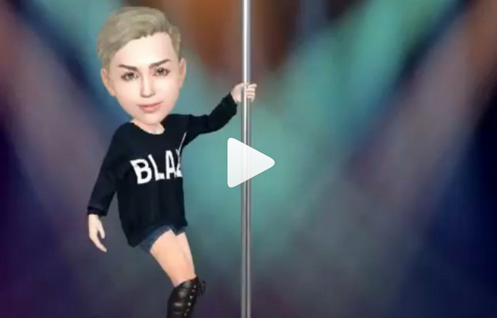 Miley Cyrus in My Idol, la nuova applicazione cinese che sta conquistando i VIP