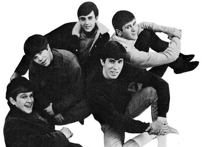 Jack Ely (in basso a sinistra), con i suoi Kingsmen nel 1966