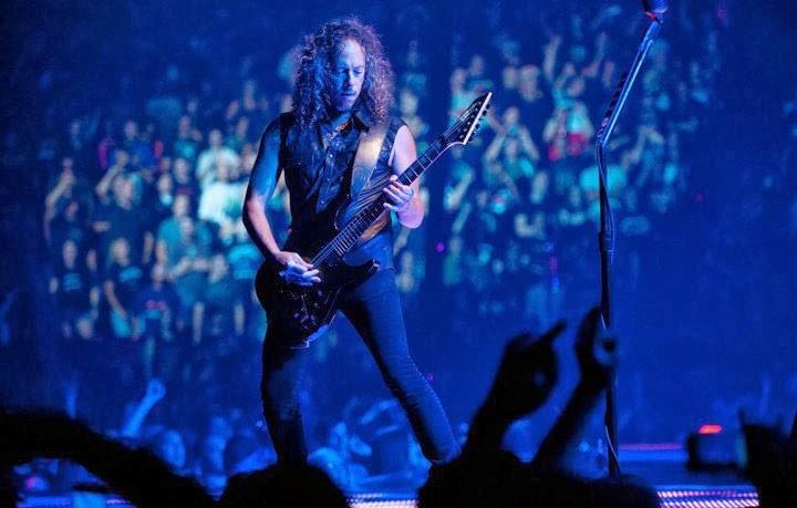 Kirk Hammett, 52 anni, è il chitarrista dei Metallica. Foto: Facebook