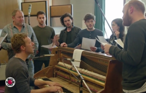 Chris Martin dirige il cast di Game of Thrones