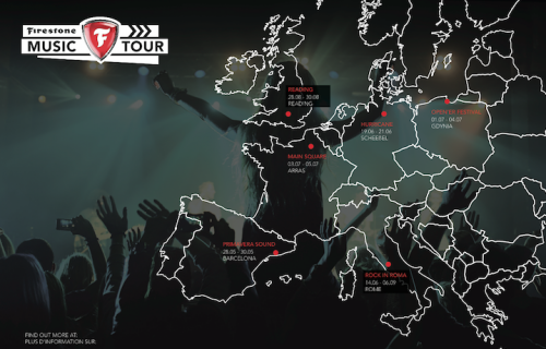 Tutte le tapper del Firestone Music Tour 2015