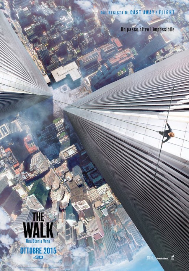 La locandina di The Walk, in uscita a ottobre