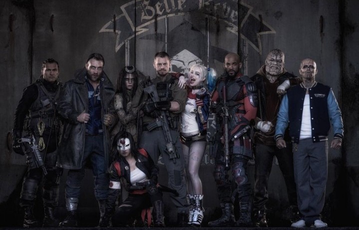 Lo scatto di gruppo della Suicide Squad