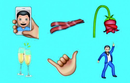 Alcune delle nuove emoji in arrivo nel 2016. Fonte: Yahoo