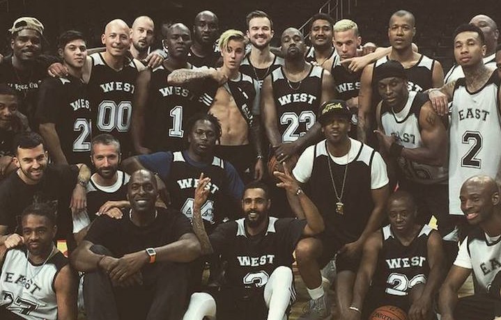 Kanye West ha festeggiato il compleanno con una partita allo Staples Center. Fonte: Facebook
