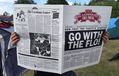 Glastonbury, da oggi il via ai maxi-concerti. Fonte: Facebook