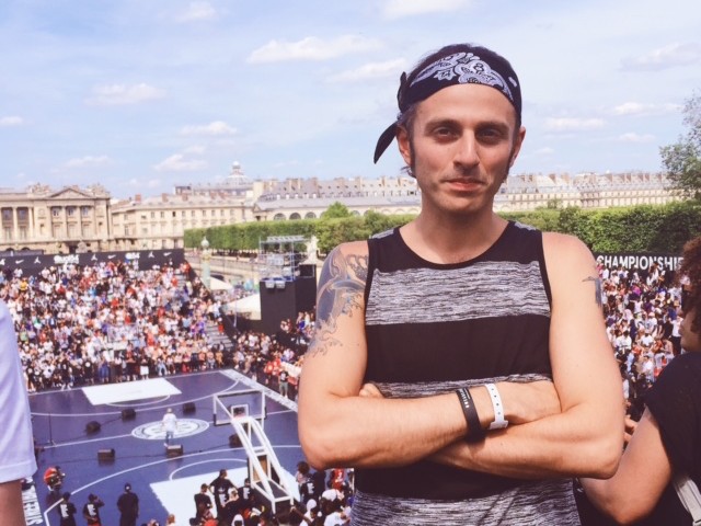 Parigi, in place de la concorde per il Quai54 world streeball championship con Ghemon