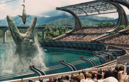 Un fotogramma dall'ultimo "Jurassic World". Foto: Facebook
