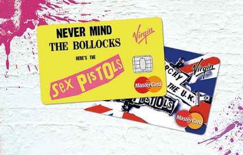 "Never Mind The Bollocks" e il singolo "Anarchy In The U.K." sono i nuovi fiori allocchiello della Virgin Money. Foto: Virgin Money