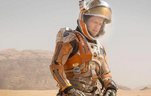 Matt Damon nel film "Sopravvissuto" di Ridley Scott